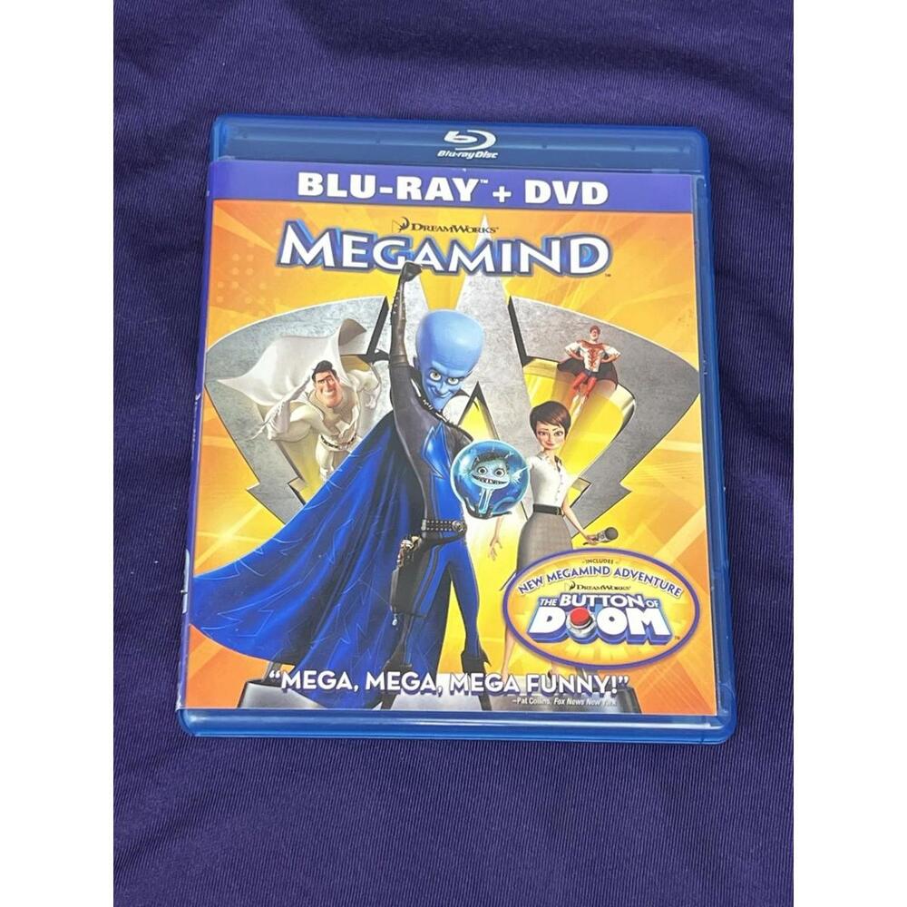 MegamindTwo-Disc Blu-ray/DVD Combo - DVD -  Very Good